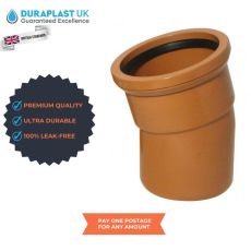 110MM Drainage Pipe & Fittings | 45D BEND SS | DURAPLAST