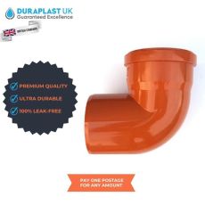 110MM Underground Drainage 90D KNUCKLE BEND SS