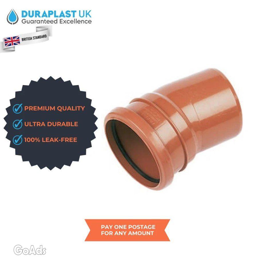 110MM Underground Drainage Pipe & Fittings | Bends | Traps | Gully | C