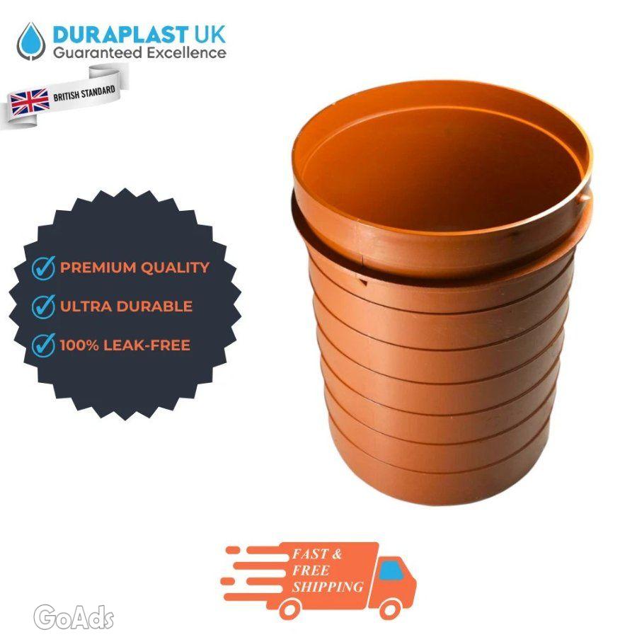 110MM Underground Drainage Pipe & Fittings | COUPLER DS | DURAPLAST UK