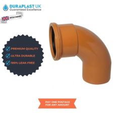110MM Underground Fittings | 90D SWEPT BEND SS