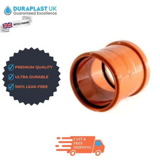 160mm Underground Drainage Pipe & Fittings PVC Free Postage