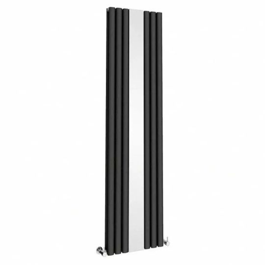 1800mm Mirror Designer Radiator Double Oval Column Panel Central Heati