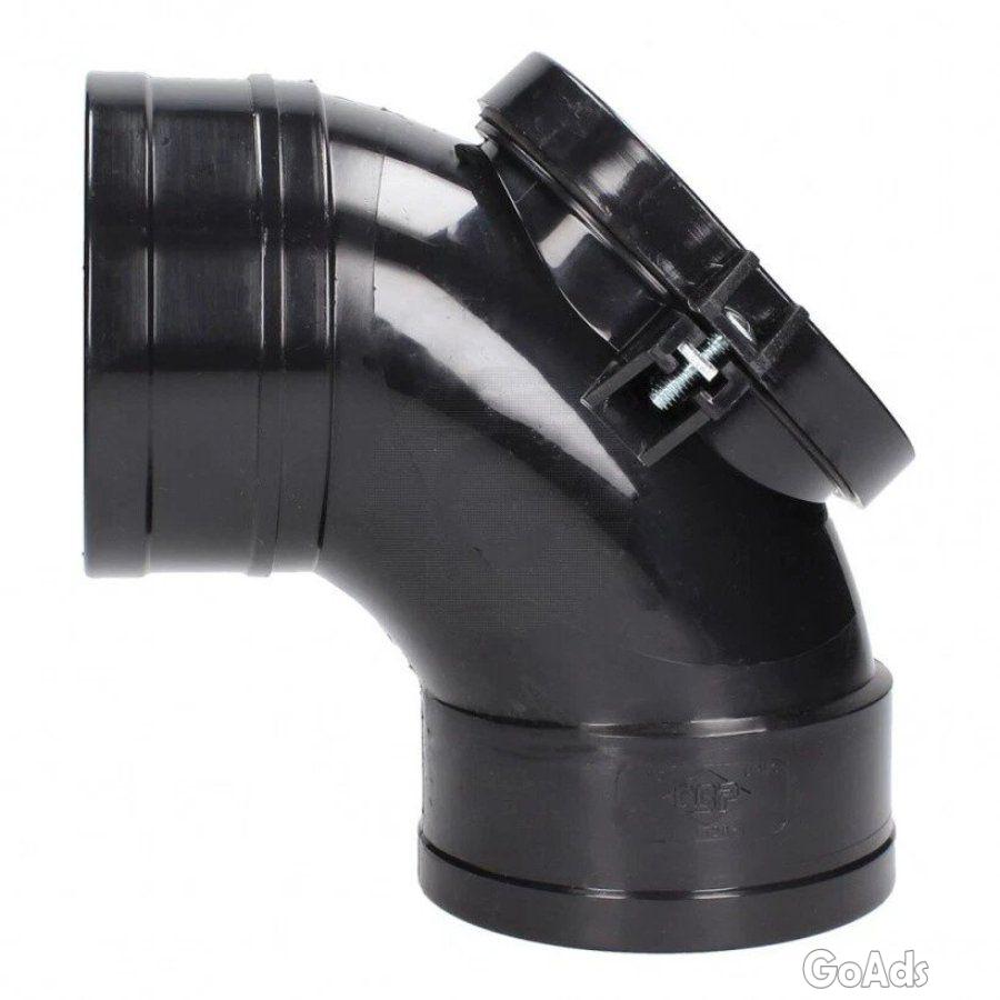 4" 110mm Solvent weld Pipe Fittings Socket External/Internal UK black