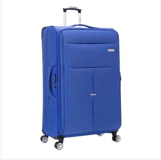 4W300 Extra Medium Cabin Soft Suitcases blue color large
