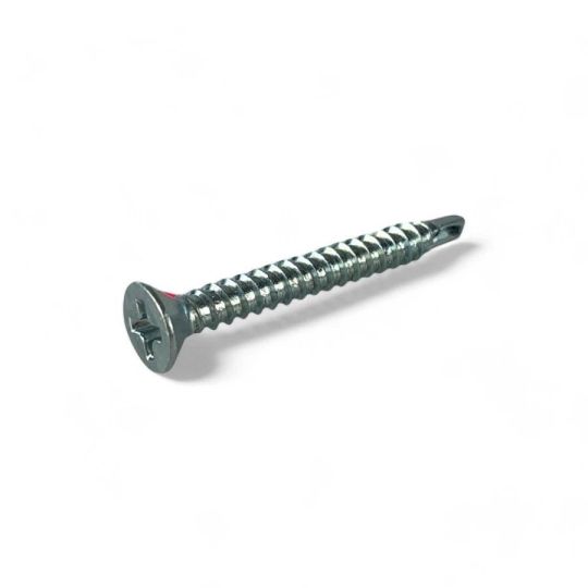 A2 SELF TAPPING RIB SCREW COUNTERSUNK uPVC WINDOW 20 - 30mm
