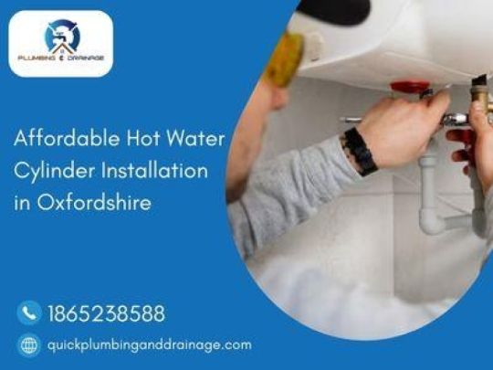 Affordable Hot Water Cylinder Installation in Oxfordshire