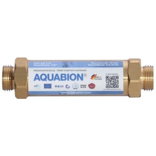 Aquabion S15 Water Limescale Reducer Conditioner 12 (15mm) - Sealed