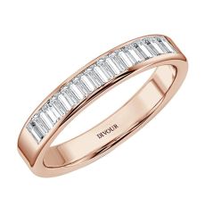 Bagutte Diamond Half Eternity Ring