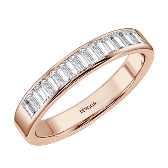 Bagutte Diamond Half Eternity Ring
