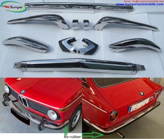 BMW 1502/1602/1802/2002 long bumpers (1971-1976)