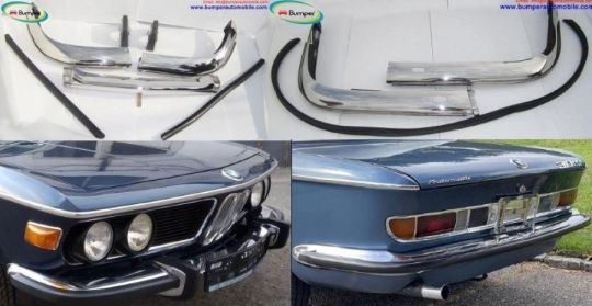 BMW 2800CS E9 bumpers (1965-1969)