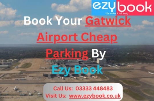 Book Your Long Stay Parking Gatwick With Ezy Book