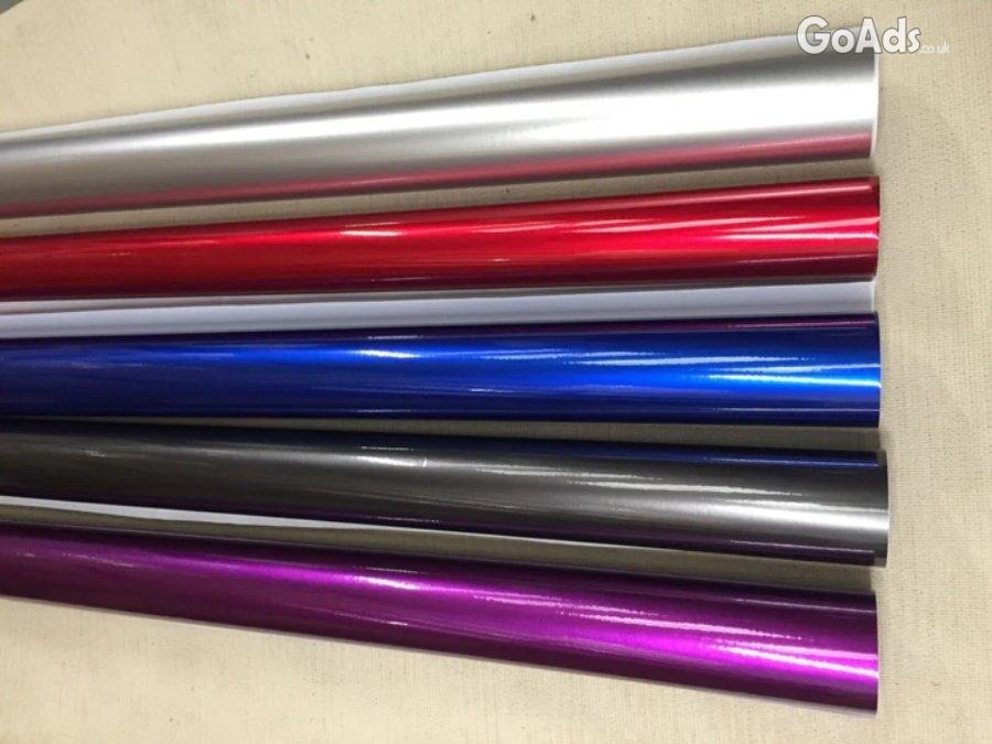 Car Auroral Metallic Gloss Wrapping Film Sticker Air Free B