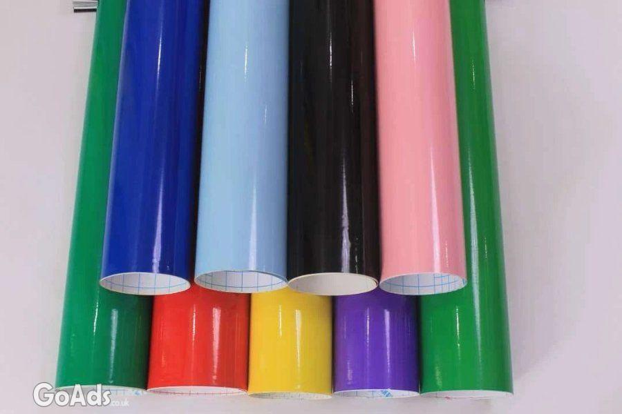 Car Gloss Vinyl Wrap Sheet Car Vinyl Wrapping Sticker Film Air Bubble