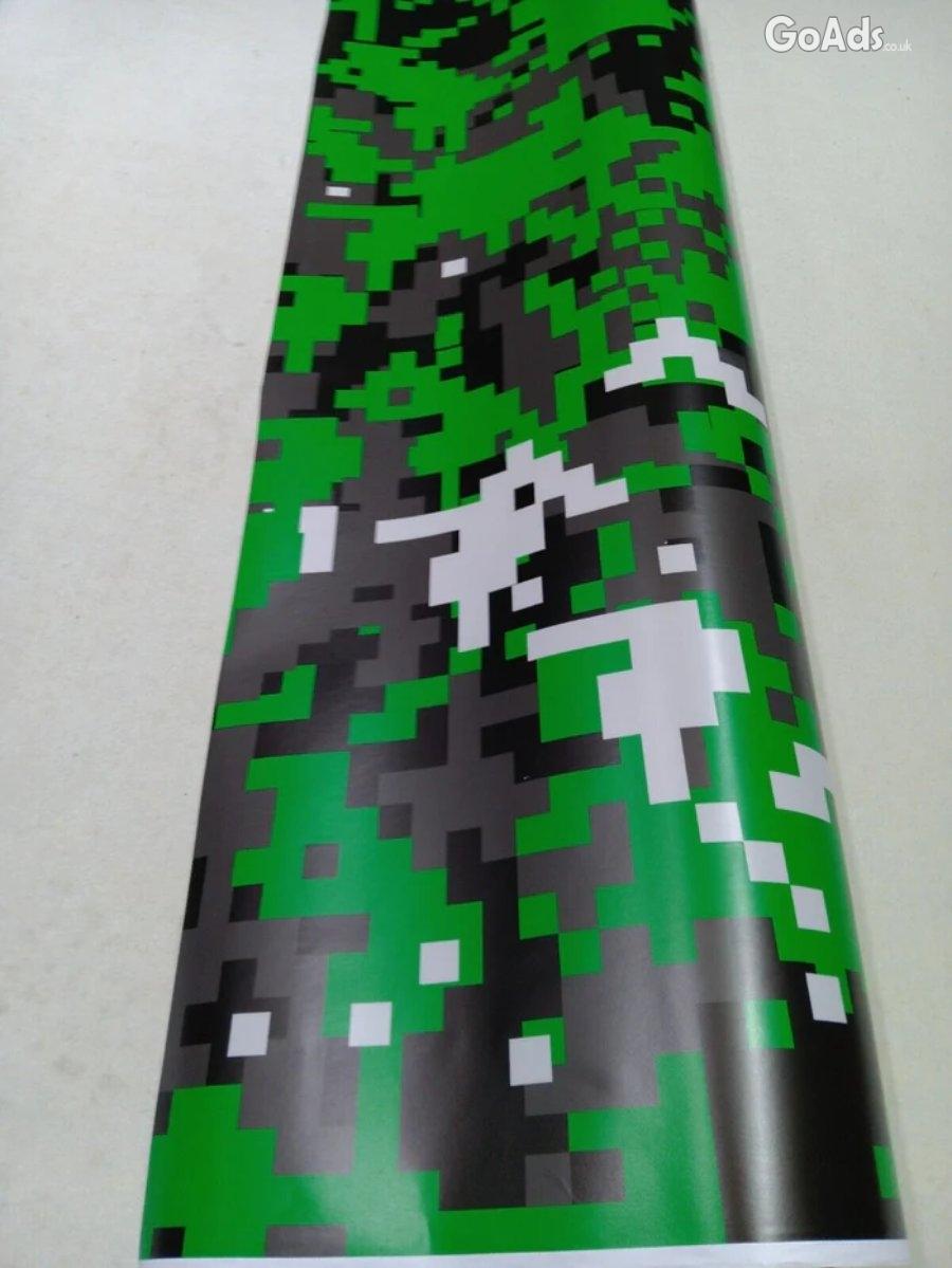 Car Sticker Check Decal Film Digital Camo vehicle wrapping