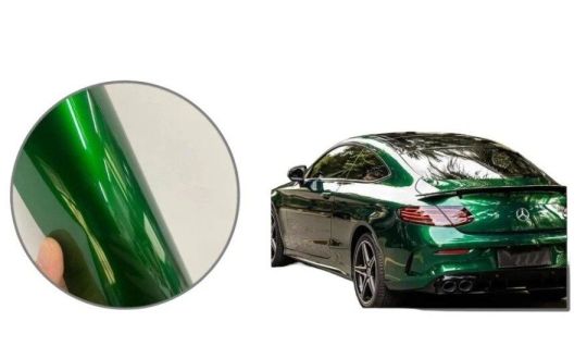 Car Vinyl Wrap Film Gloss PET Liquid Metal "Air Free Bubble" Wrapping