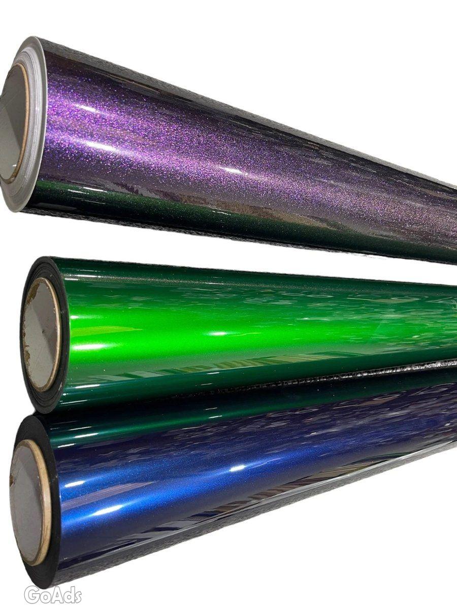 Car Vinyl Wrap Film Gloss PET Liquid Metal "Air Free Bubble" Wrapping