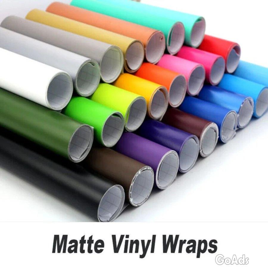 Car Vinyl Wrap Sheet MATTE Car