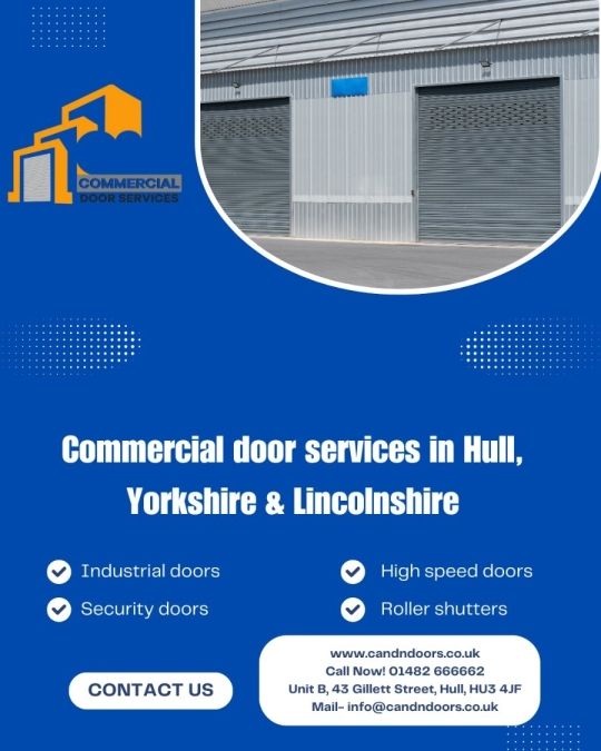 Commercial door services in Hull, Yorkshire & Lincolnshire