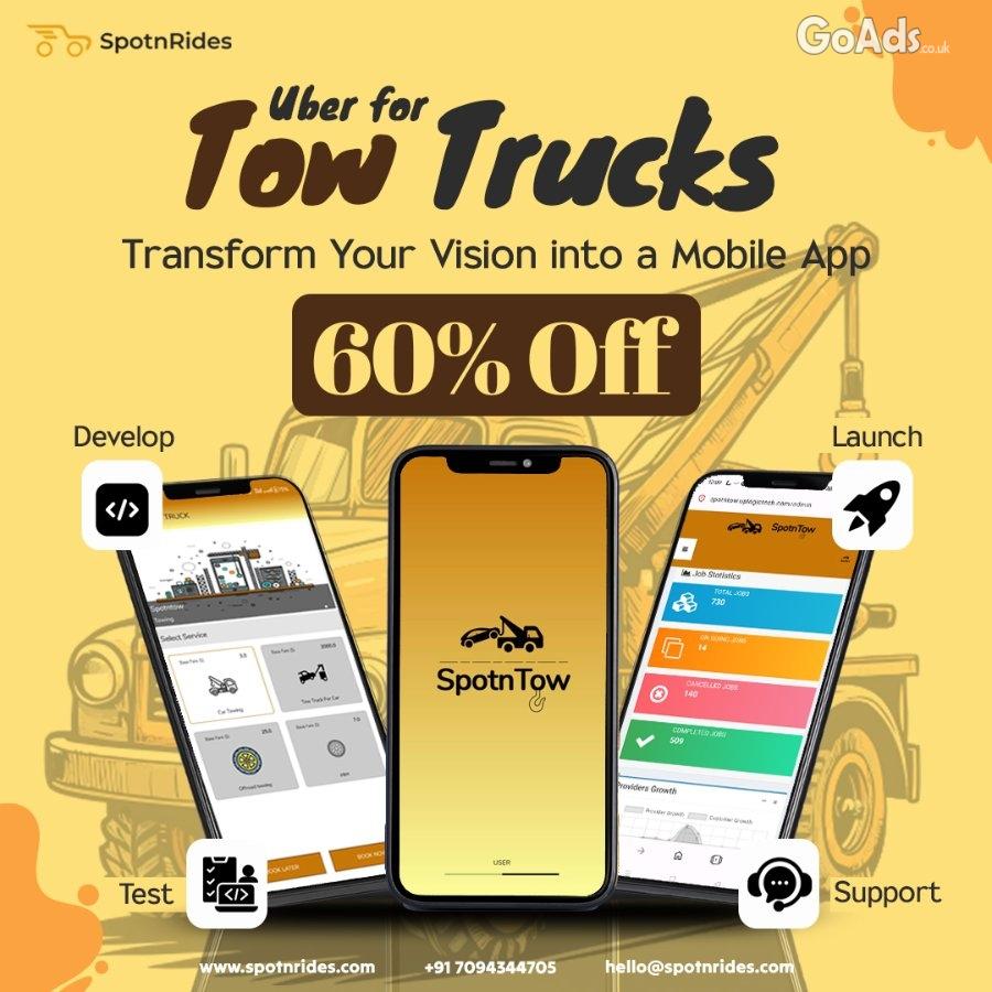 Develop a Custom Tow Truck App and Enhance Your Fleet Management