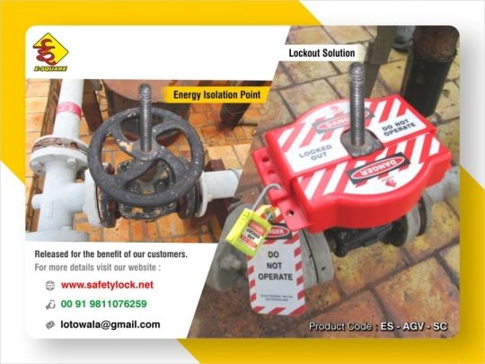 Ensure Maximum Safety During Maintenance with Valve LOTO Devices