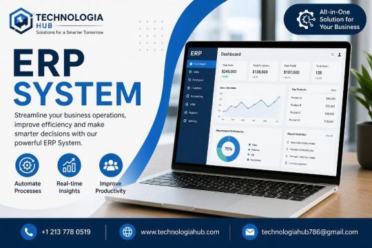 Advanced ERP System for Complete Business Management Solution
