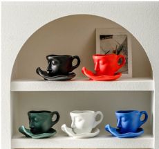 European Face coffee cups