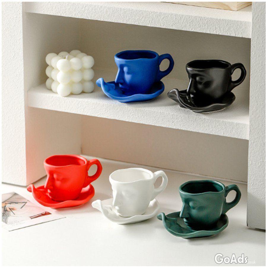 European Face coffee cups