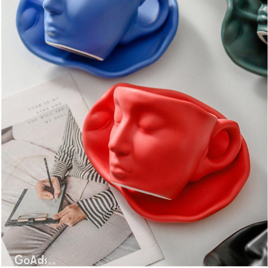 European Face coffee cups
