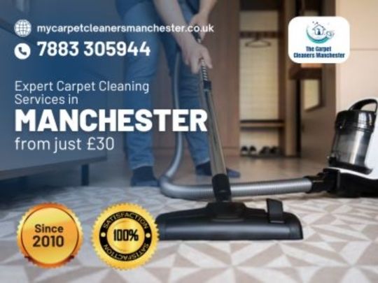 Expert Carpet Cleaning Services in Manchester from just £30