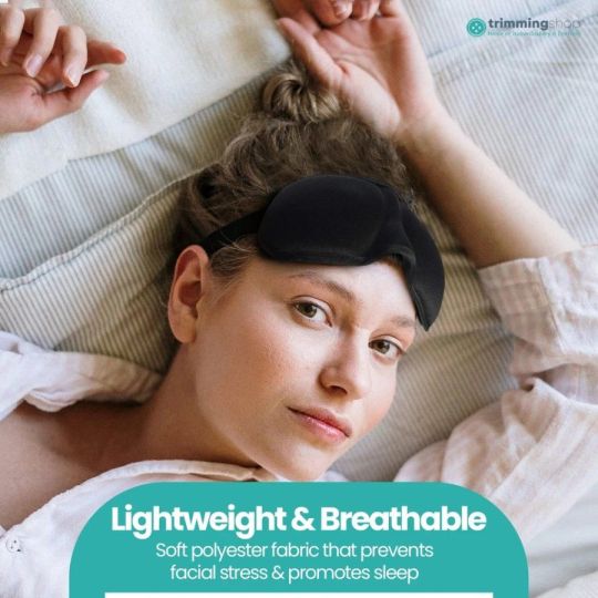 Eye Cover Sleeping Mask 3D Soft Padded Eye Mask Blackout Night Travel
