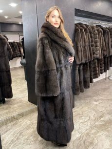 Fur coat Barguzin sable fur