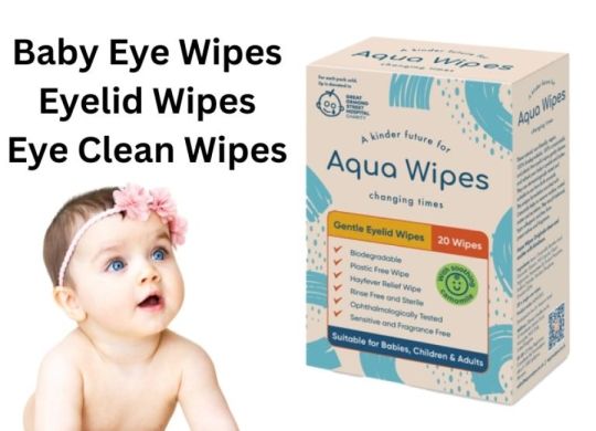 Gentle Eyelid Wipes for Delicate Care by Aqua Wipes!