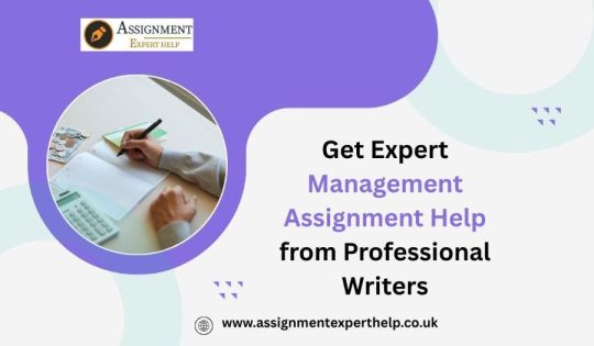 Get Expert Management Assignment Help from Professional Writers