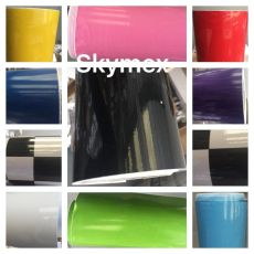 Gloss Car Vinyl Wrap Sheet Film Car Wrapping Various Colours