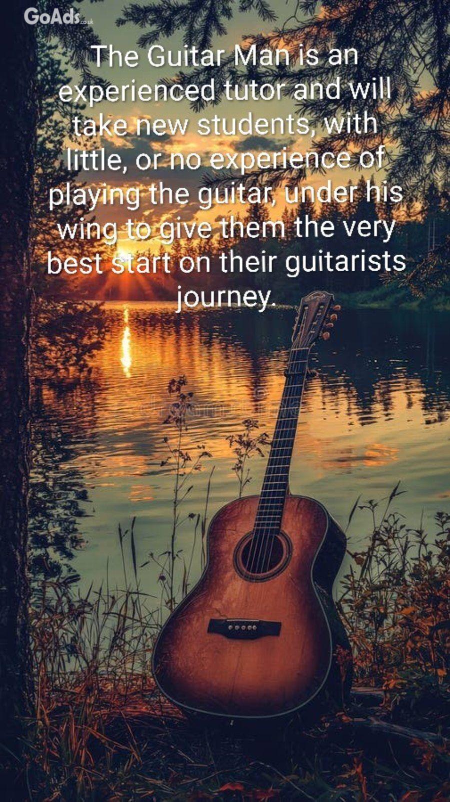 Guitar lessons for beginners. Online