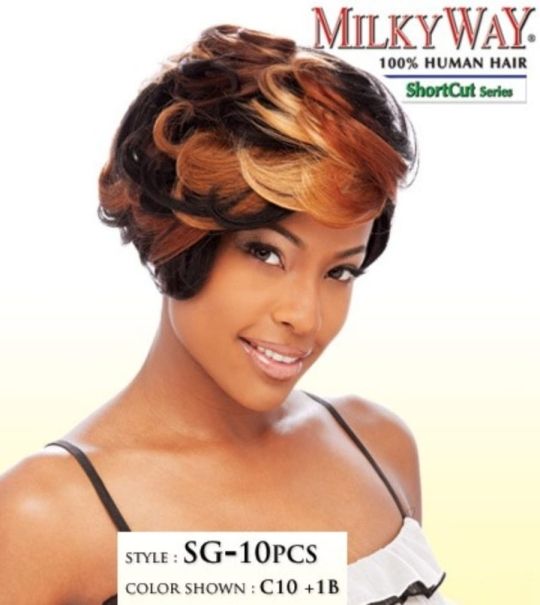 Hair and Fashion Milky Way ShortCut SG-10Pieces