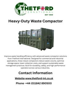 Heavy-Duty Waste Compactor Solutions | Thetford International