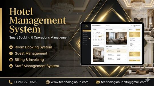 Hotel Management System for Booking, Billing & Operations