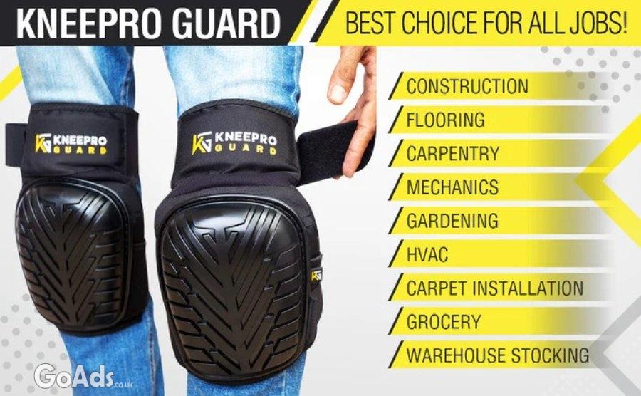 KNEEPRO GUARD Knee Pads for Work, with High Density Foam Padding.