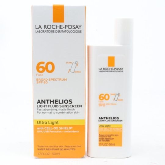 La Roche-Posay Anthelios Ultra-Light Fluid Face Sunscreen Spf 60 1.7oz