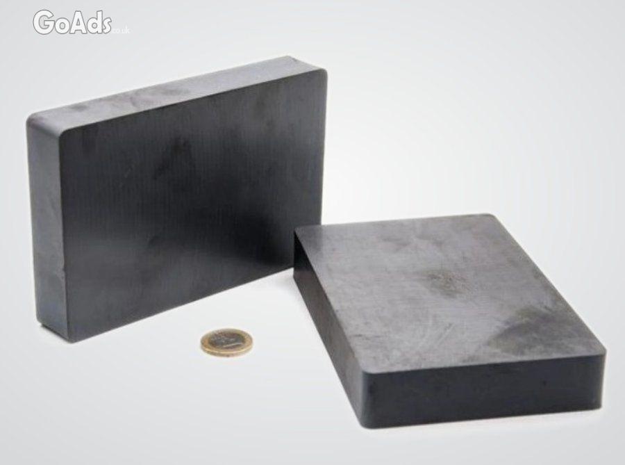 Large Ferrite Rectangular Block Magnet (150x100x25mm)