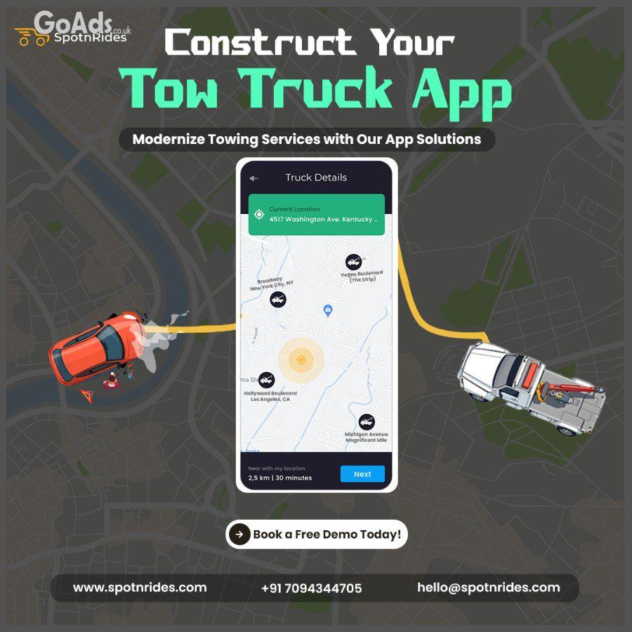 Launch Your Profitable Tow Truck Business with SpotnRides Today