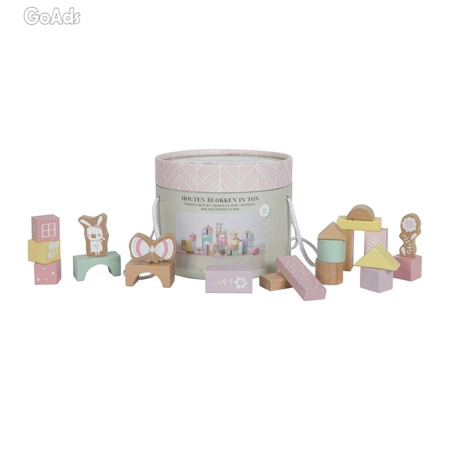 Little Dutch Building Blocks in Tons of Pink