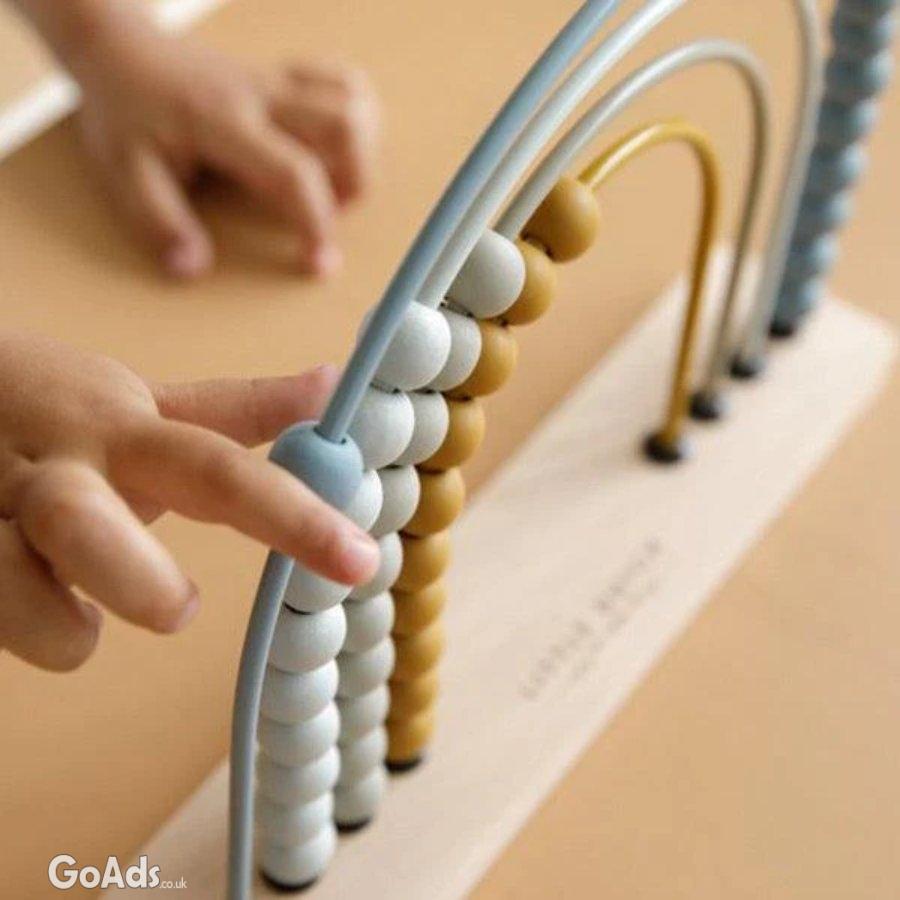 Little Dutch Rainbow Abacus - Blue