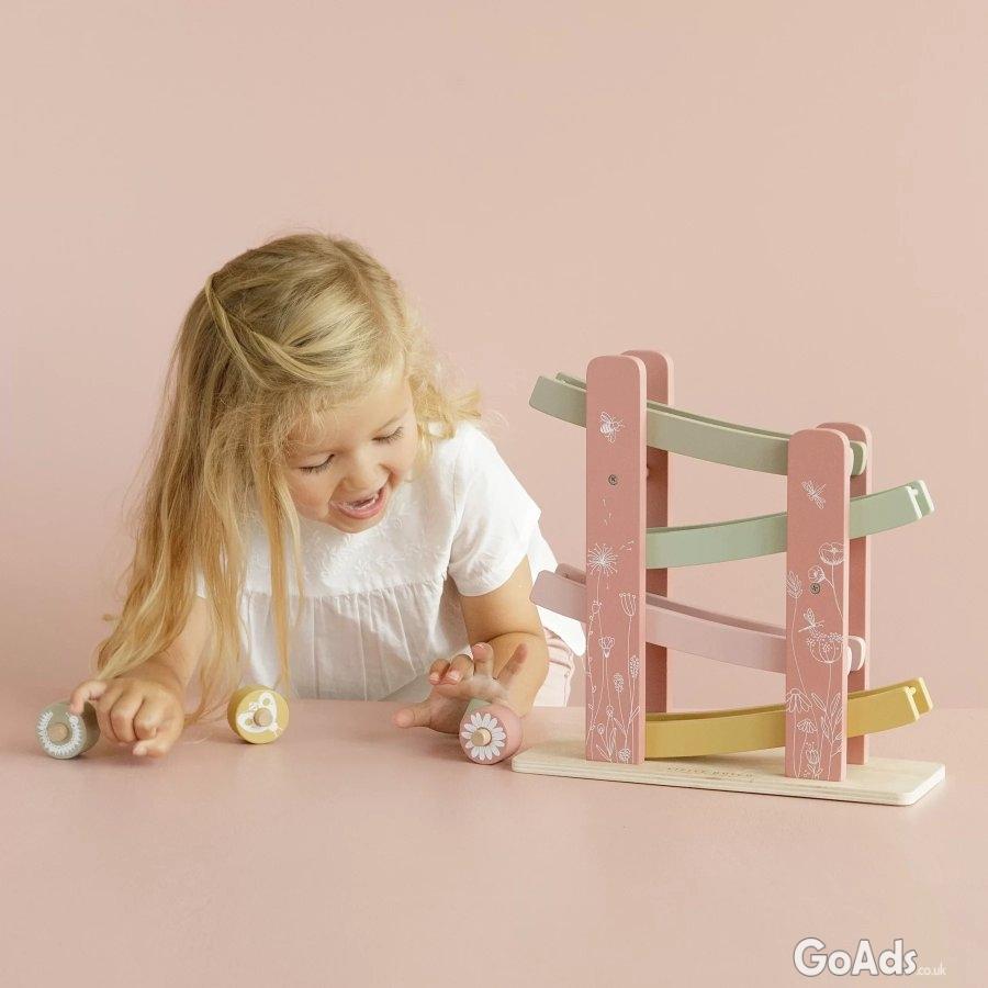 Little Dutch Ramp Racer Pink Flowers Little Dutch