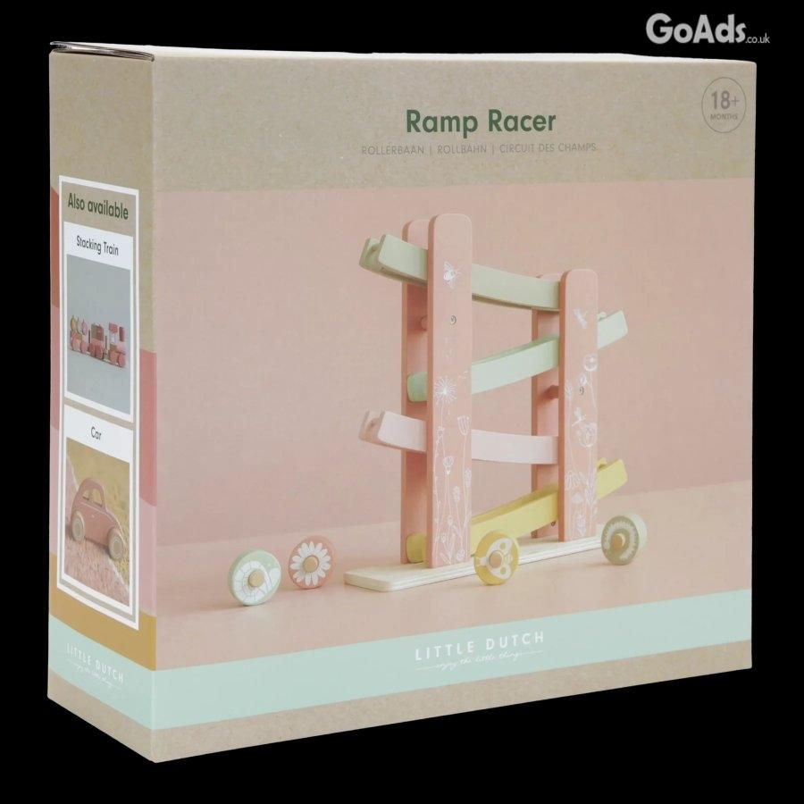 Little Dutch Ramp Racer Pink Flowers Little Dutch