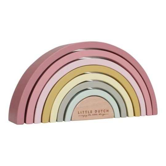 Little Dutch Stacking Rainbow - Pink