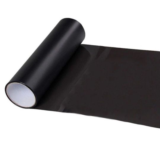 Matte Black Car Light film Vinyl Wrap Headlight Taillight Transparent
